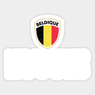 Les Diables Rouges Belgique Belgium Sticker